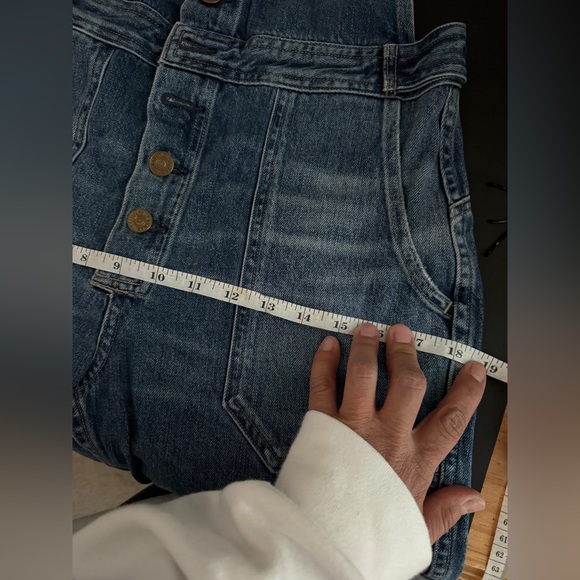 Citizens of Humanity | Faye Button Front Denim
Overalls Size S - Picture 11 of 12